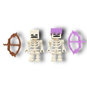Lego 21189 Minecraft Mini Figs Skeleton Lot